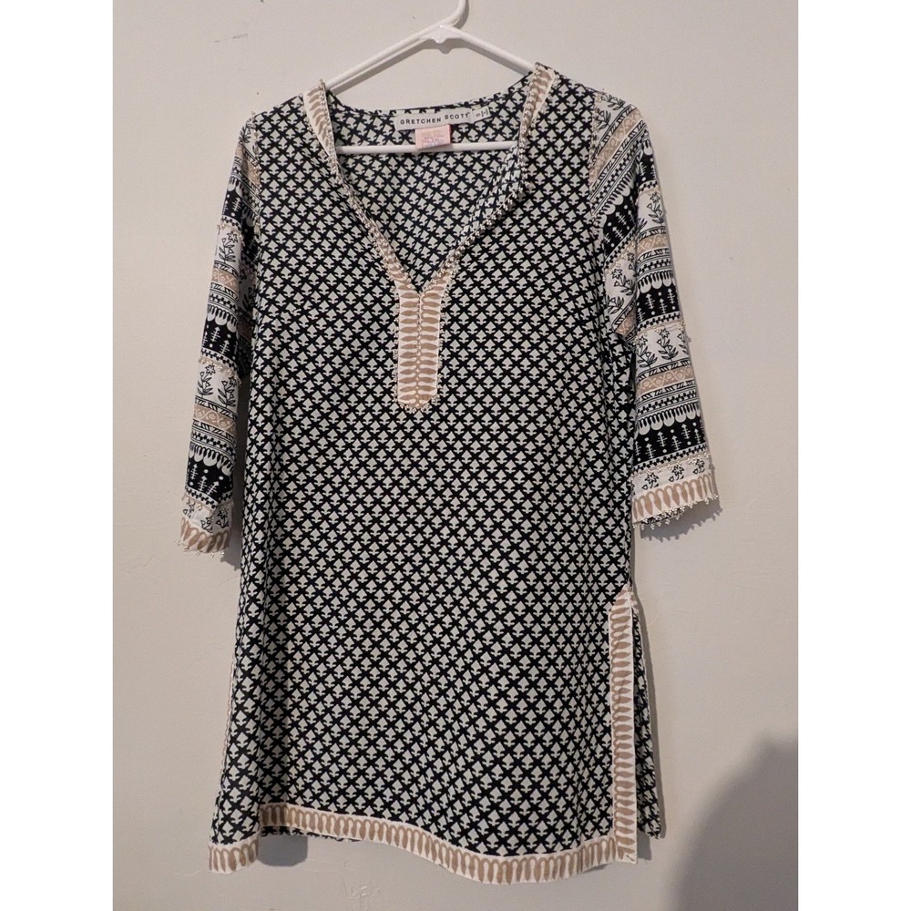 Gretchen Scott floral cotton‎ top small